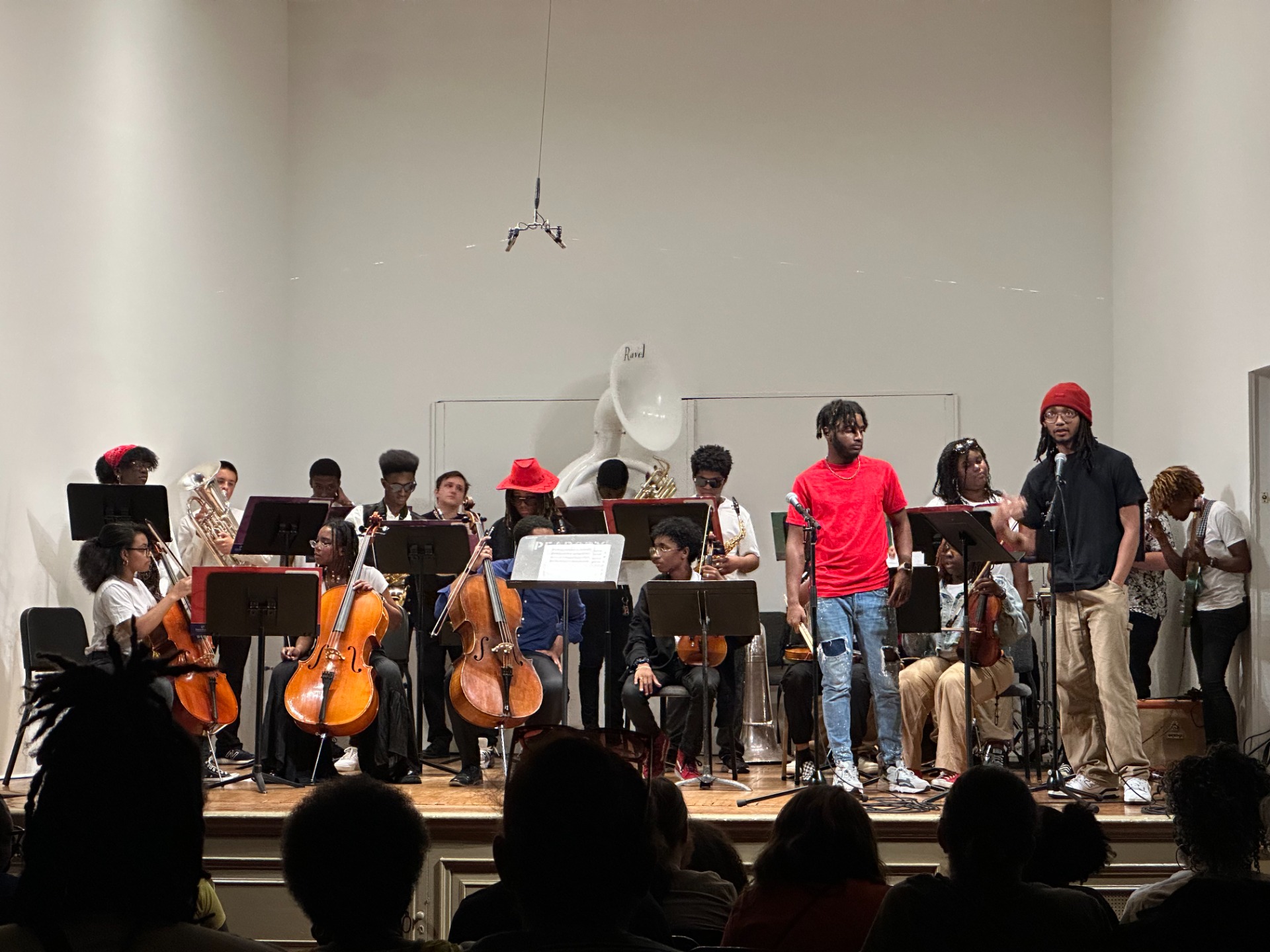 Photo from the Right Direction Project's Student Showcase 2023